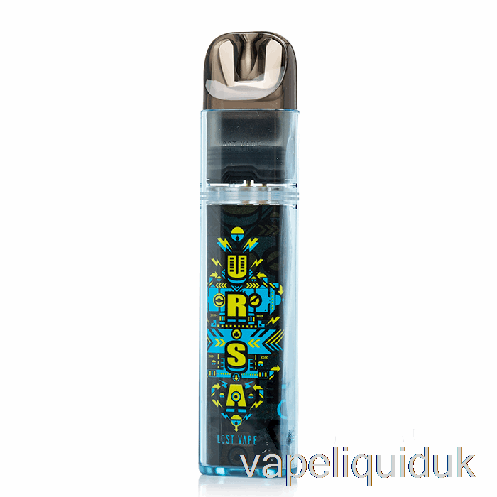 Lost Vape URSA Nano Art 18W Pod Kit Aqua Blue x Pachinko Art Vape Liquid